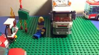 Lego City Fire Explosion