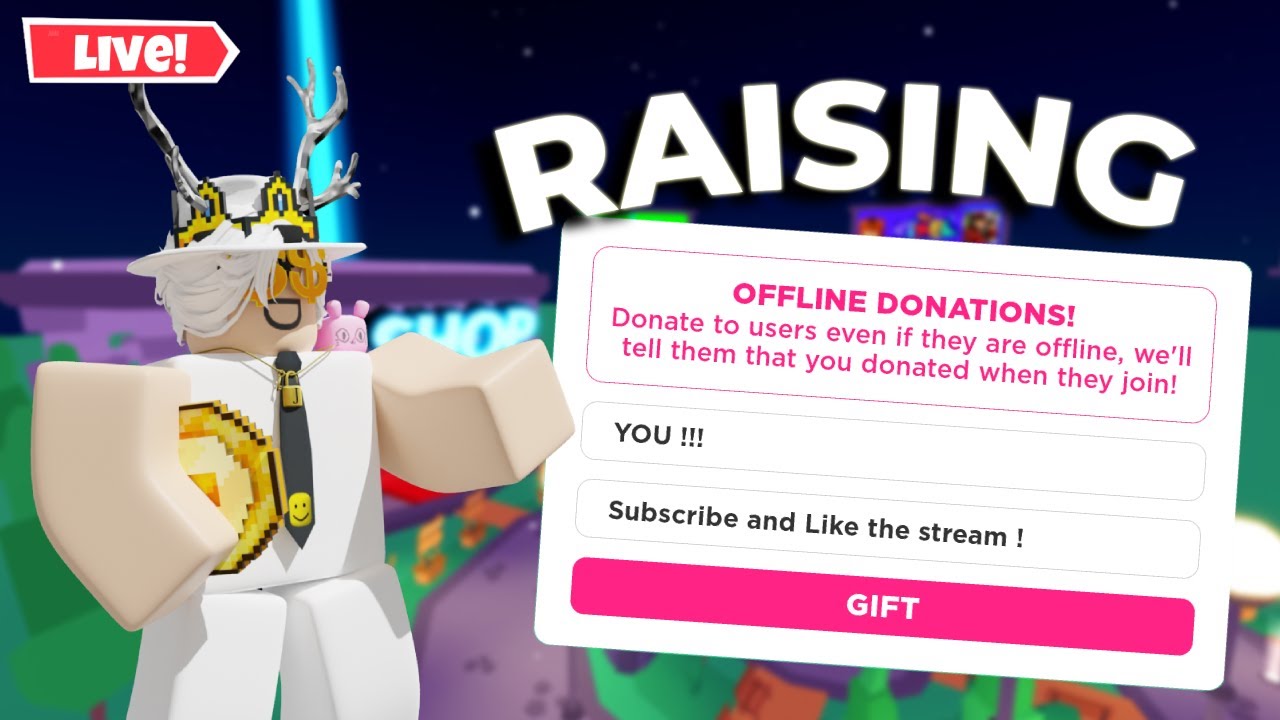 (🔴LIVE) RAISING ROBUX !!! [ PLS DONATE Live #24] !!! - YouTube