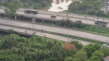 Giao thông trên đại lộ Nguyễn Văn Linh (xã Bình Hưng, huyện Bìn Chánh, TP. Hồ Chí Minh) #streetview