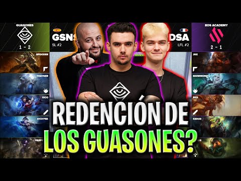 PUEDE GUASONES REDIMIRSE EN EL SEGUNDO DÍA DE GRUPOS? | GSNS vs BDSA RESUMEN EMEA MASTERS 2024 LVP