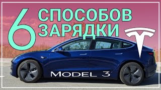 6 ways of charging your Tesla Model 3 in Europe