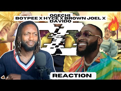 BoyPee, Hyce & Brown Joel - Ogechi Remix feat. Davido (Official Video) | UNIQUE REACTION