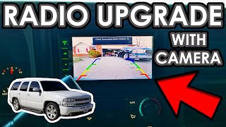 Double Din Radio Upgrade With Back Up Camera For the Tahoe