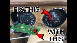 75-77 C3 Corvette Tach Board Replacement & Needle Calibration (Zero-In or Zeroing the Needle)