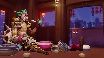 Junkrat Feast Highlight Intro with all Epic and Legendary Skins (PS4)