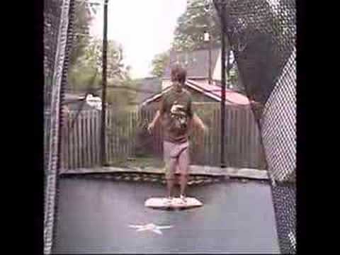 Rhett Randolph - Extreme Trampolene Skateboarder!