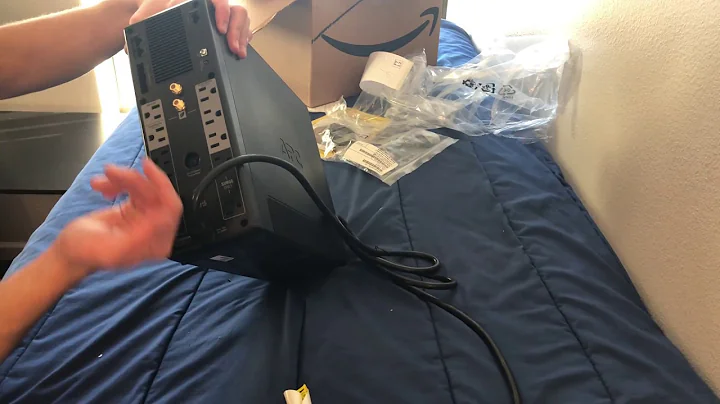 Unboxing APC UPS Backup Battery for Gaming PC [Protect Against Data Loss]