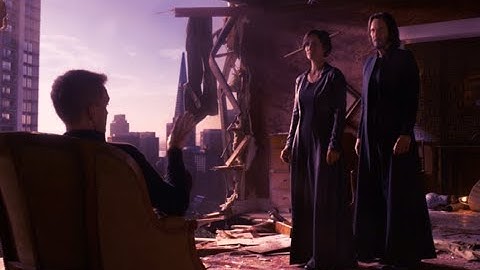 MATRIX: RESURRECTIONS  Neo and Trinity come for the analyst