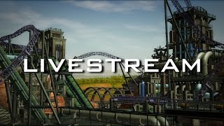 RCT3 Livestream - Protos (Sci-Fi Coaster)