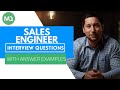 Sales Engineer Interview Questions with Answer Examples