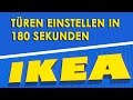 IKEA BESTA - Türen einstellen
