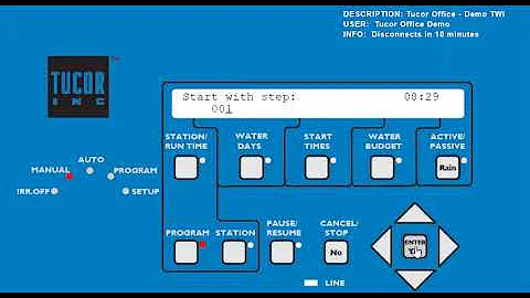 TWC-NV & TWI - Start a Program Manually