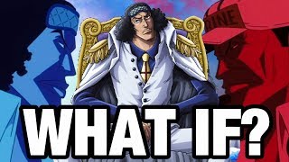 WHAT IF: Aokiji Became The Marine Fleet Admiral? - One Piece Theory | Tekking101