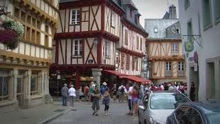Strolling The Old City Of Vannes, Brittany France