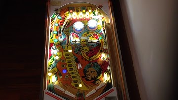 Gottlieb Pinball Sinbad with Pascal Janin MPU PI-1
