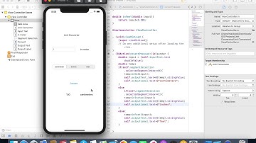 Unit Conversion App || Assignment 2 ||  Coursera || Fundamentals of Objective-C App Development