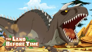 DoubleHorned Sharptooth! | The Land Before Time | Mega Moments