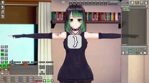 [Koikatsu]  Studio Guide • 2 | Adding a map and a character