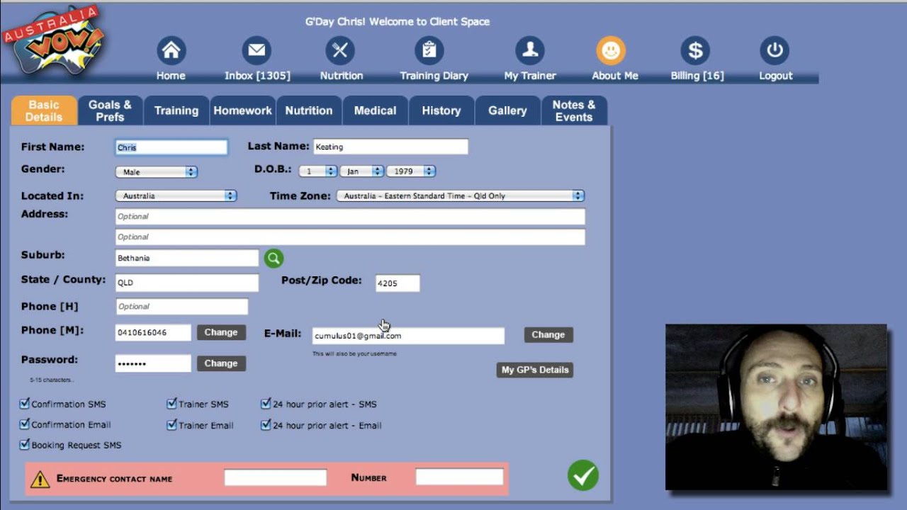 CLIENTspace - How to Complete Your Profile