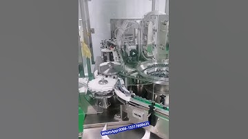 High speed automatic sterile vial filling stoppering and capping machine