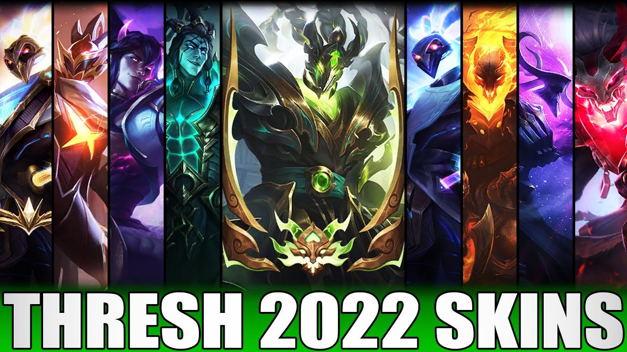 Unbound Thresh champion skins in League of Legends