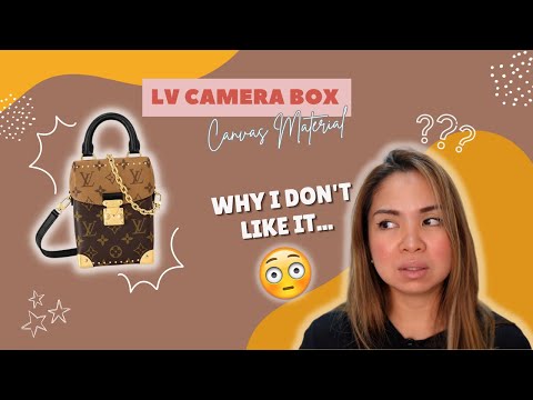 WHAT I REALLY THINK ABOUT THIS NEW BAG 🤔  NEW LV CAMERA BOX IN CANVAS  REVIEW 