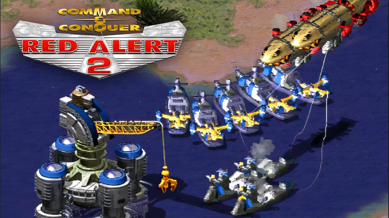 Red Alert 2 | Focusing Light Energy | (7 vs 1 + Superweapons)