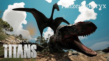 Hatzegopteryx TLC Combat Testing | Path of Titans