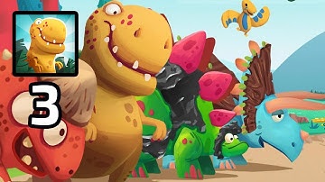 Dino Bash - Defend & Fight Gameplay - Part 3 (Android,IOS)