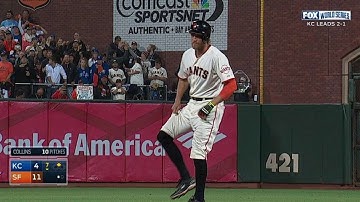 WS2014 Gm4: Pence ropes an RBI double down the line