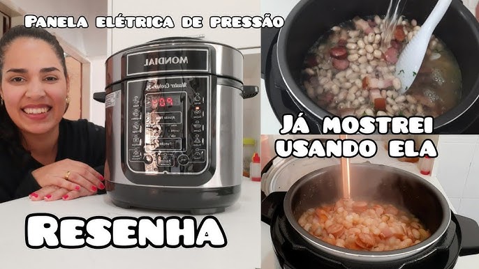 Avaliação da Panela de Pressão Elétrica Mondial Digital Master Cooker 5L