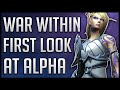 The war within alpha is here first look at zones delves warbands hero talents  more