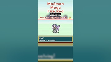 what..? My Venonat Evolving..🤯 | Pokémon MegaMoémon FireRed | Moémon Venonat Evolved | W C S GAMERS
