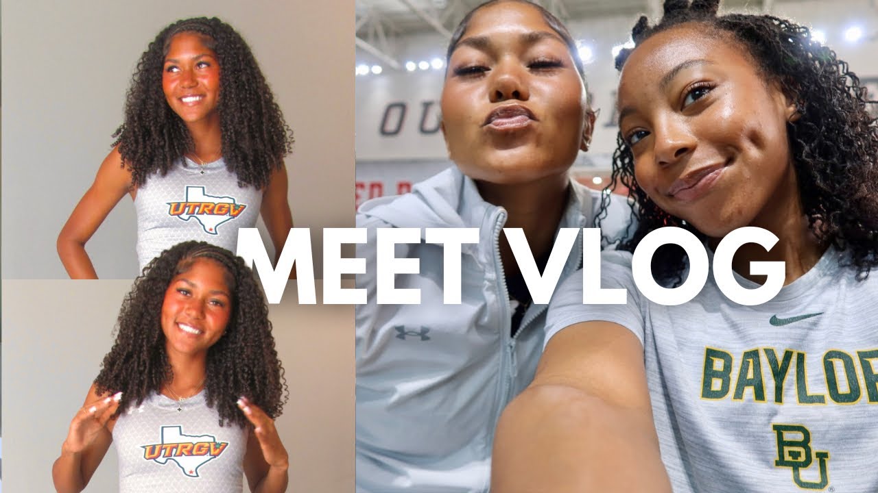 TRACK VLOG ☆ texas tech indoor meet meet!