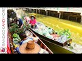 Thai Street Food BANGKOK │ Floating Market In BANGKOK