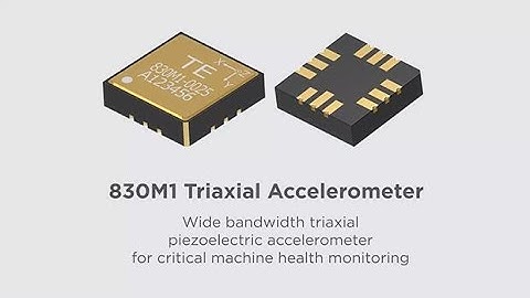 830M1 Triaxial Accelerometer