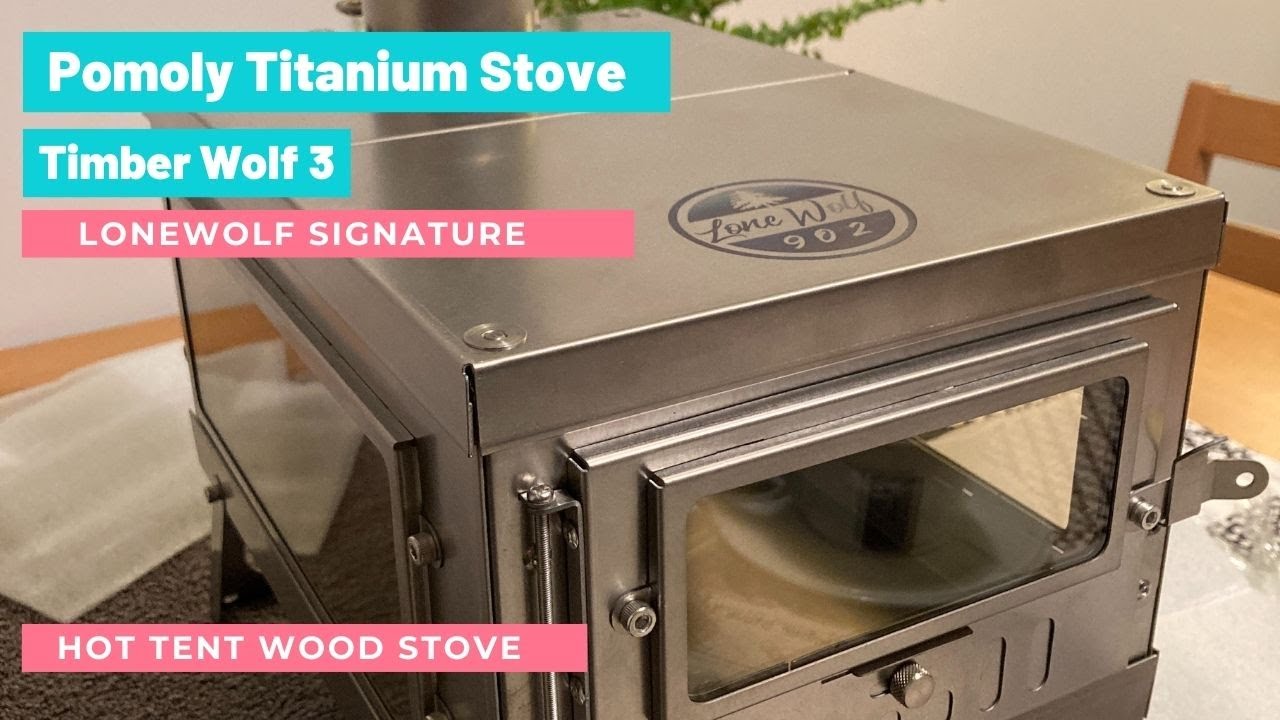 Pomoly Timber Wolf 3 - Titanium Stove - YouTube