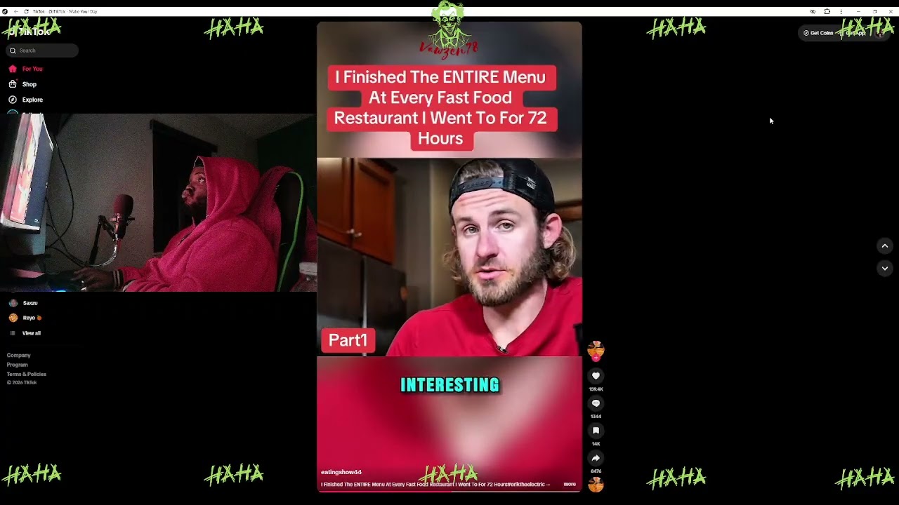 Reactions. Tap in! !tiktok!Discord (Part 4/17)