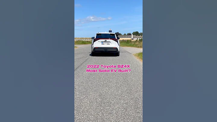 ⚡🚗 2022 Toyota bZ4X 🌟 Most solid EV ever? 🤔💥 #Shorts #Toyota #EV #Electric #CarReview