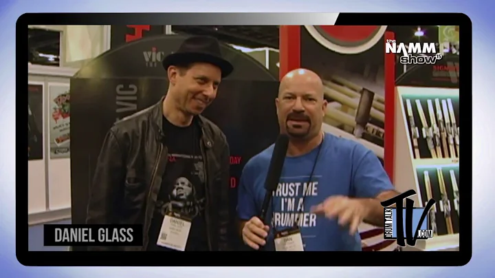 Daniel Glass on Drum Talk TV at NAMM Show 2015