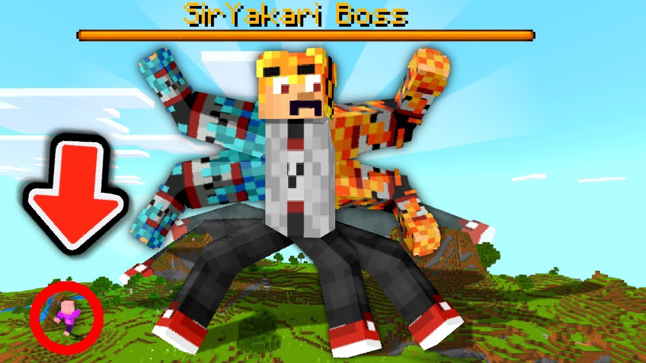 Minecraft, ale zabíjím EXTRÉMNÍ BOSSE, které NEZNÁTE...