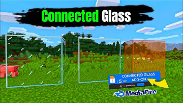 Connected Glass Texture Pack for MCPE 1.21+ 🔥 | Clear & Borderless Glass in Minecraft PE 2025