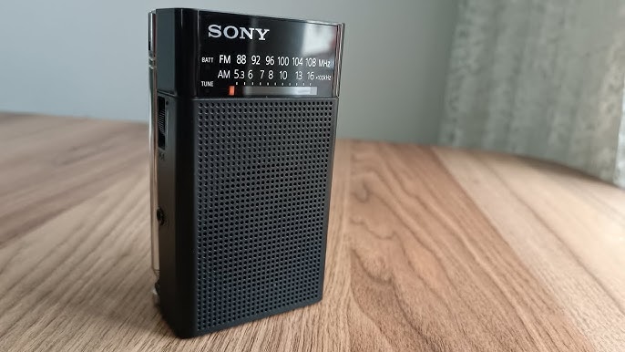 Radio Receptor Am Fm Portatil Sony Icf-s10mk2 De Bolsillo Review