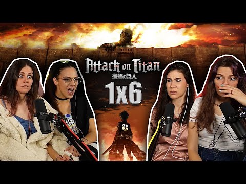 Attack on Titan 1х6: The World the Girl Saw: The Struggle for Trost, Part 2 REACTION