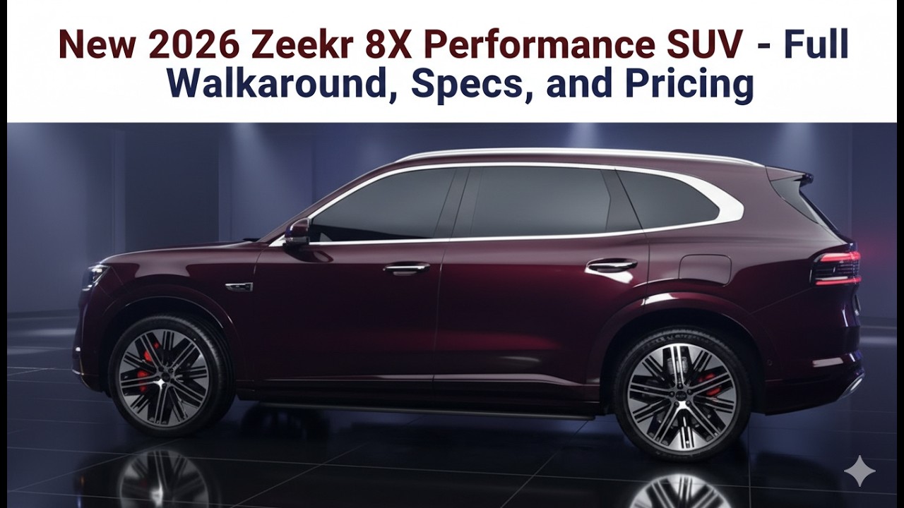 Zeekr 8X vs Zeekr 9X Everything You Need to Know About the New Performance SUV