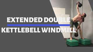 Extended Double Kettlebell Windmill
