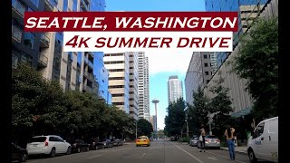 Seattle, Washington | 4k Summer Drive | 2021 Dashcam