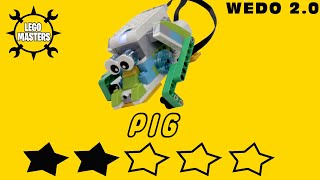 Robot Jolly Pig from LEGO WEDO 2.0