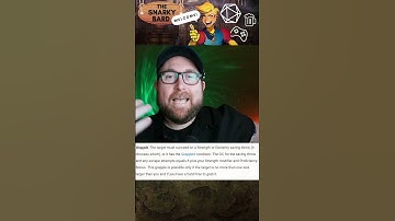 The DnD 2024 rules made a change to Grapple. Do you like it? #dnd #dungeonsanddragons