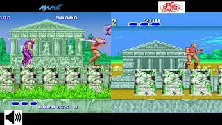 Sports Performance Altered Beast Arcade VS PC Engine Console VS Console